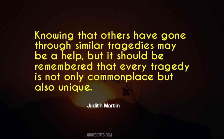 Through Tragedy Quotes #1598624