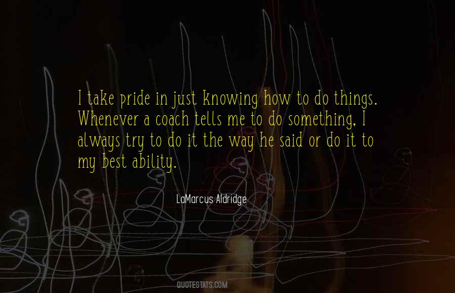 Just Trying My Best Quotes #1823843