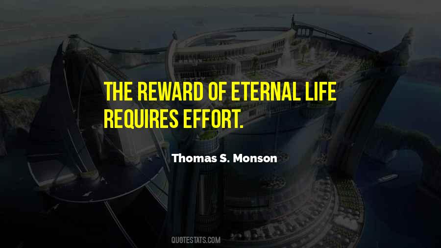 Effort Reward Quotes #1091316