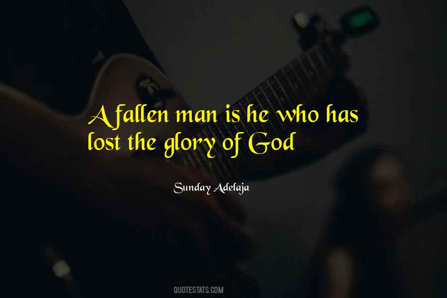 God Glory Quotes #202713