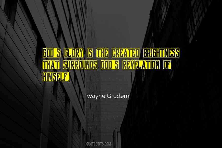 God Glory Quotes #253461