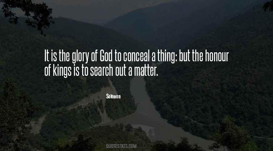 God Glory Quotes #460632