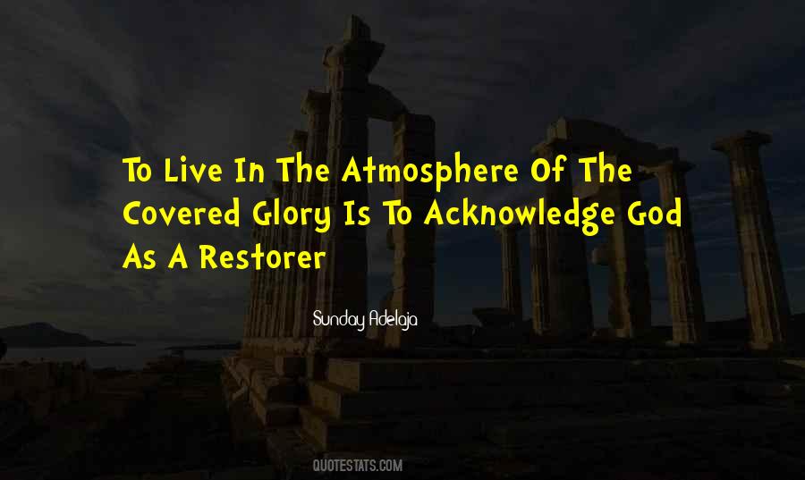 God Glory Quotes #544419