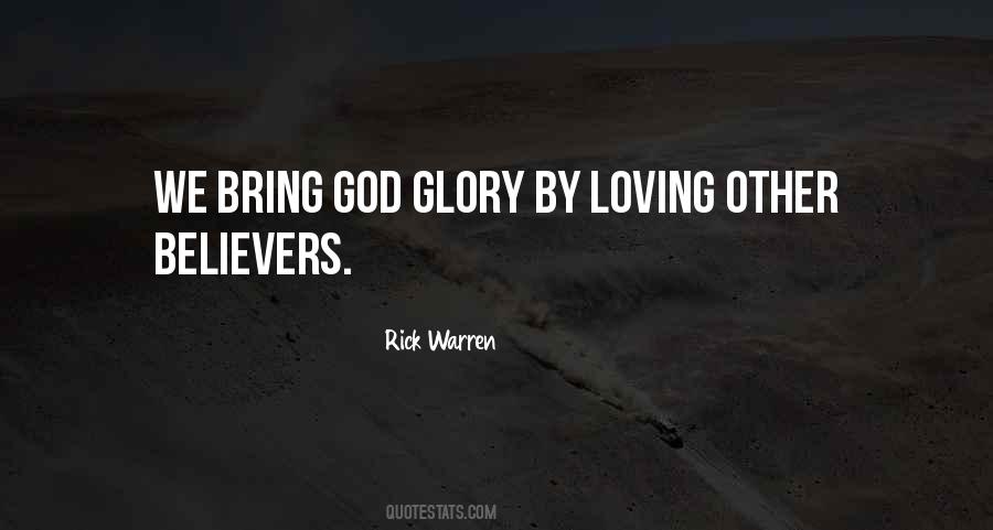 God Glory Quotes #904836