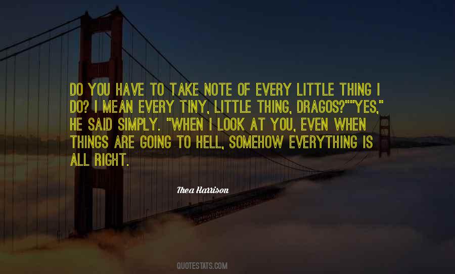Every Little Thing You Do Quotes #906135