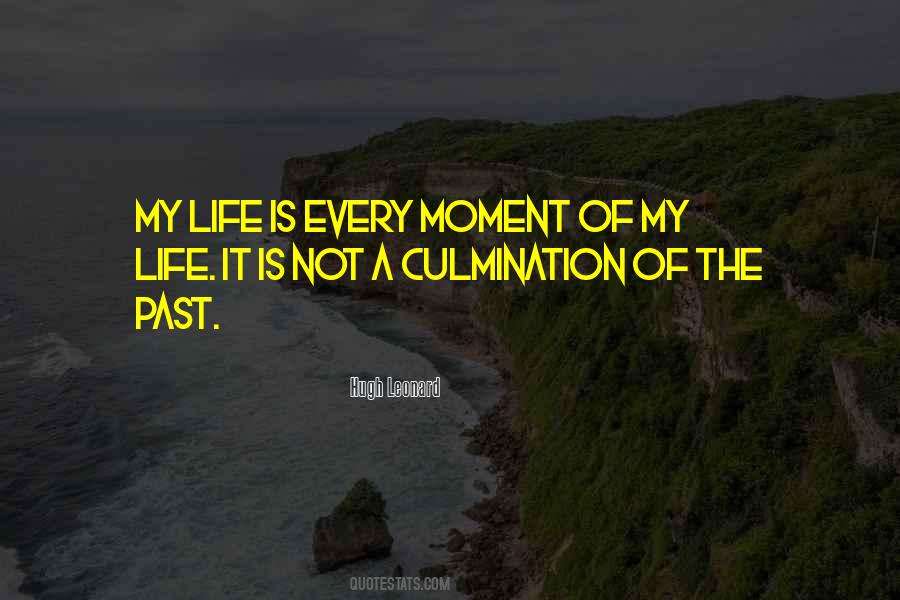 Every Moment Of My Life Quotes #635250