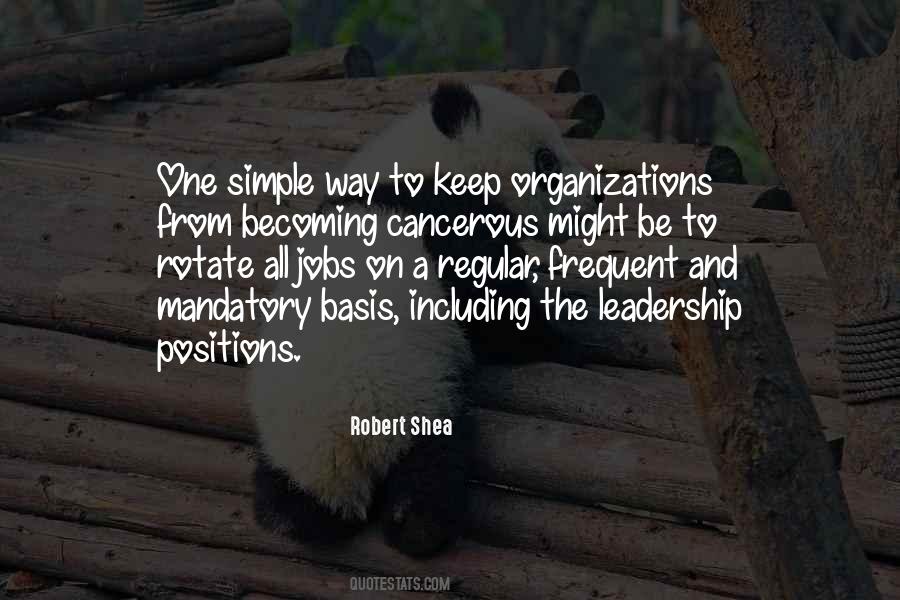 Quotes About The Leadership #1281335