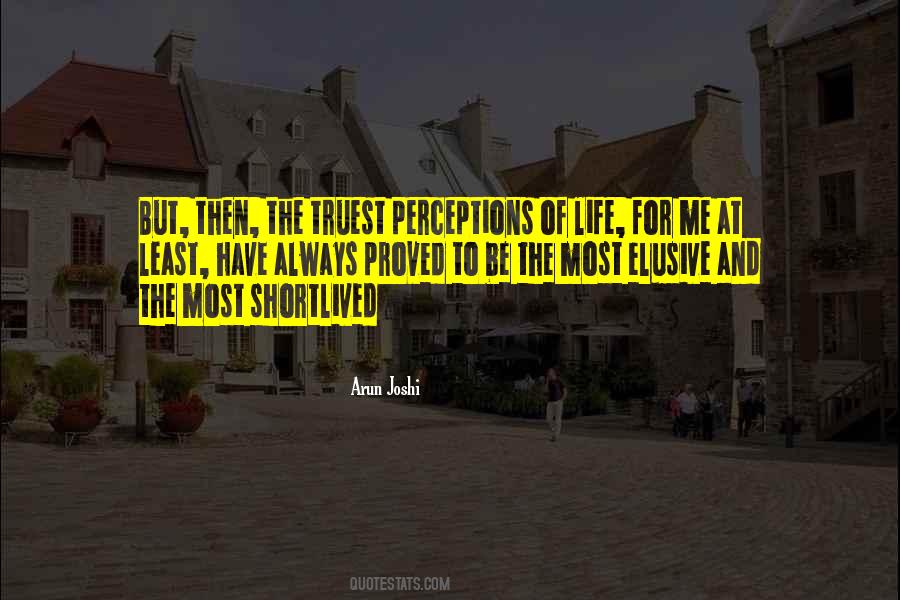 Perception Of Me Quotes #1281778