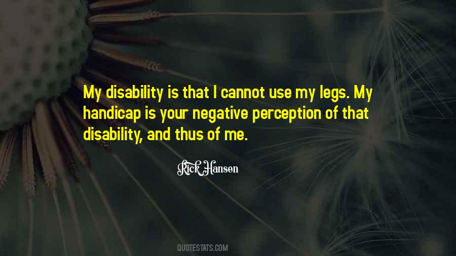 Perception Of Me Quotes #143236