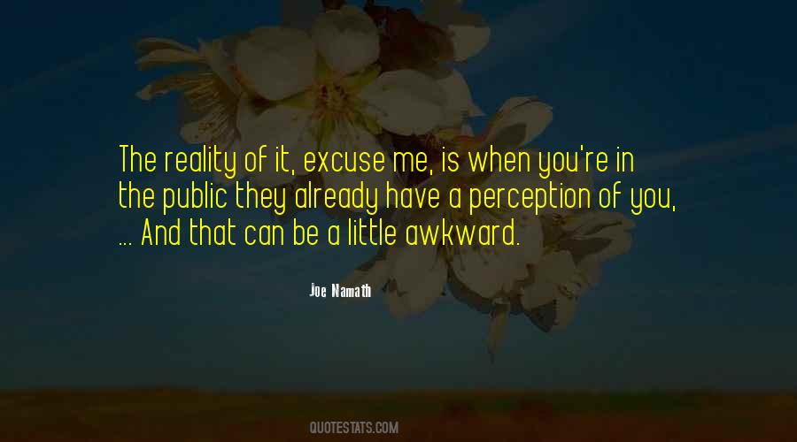 Perception Of Me Quotes #256176