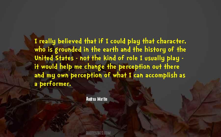 Perception Of Me Quotes #973364