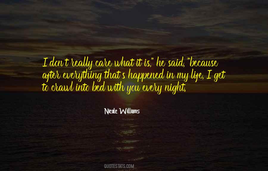 Every Night With You Quotes #1097258