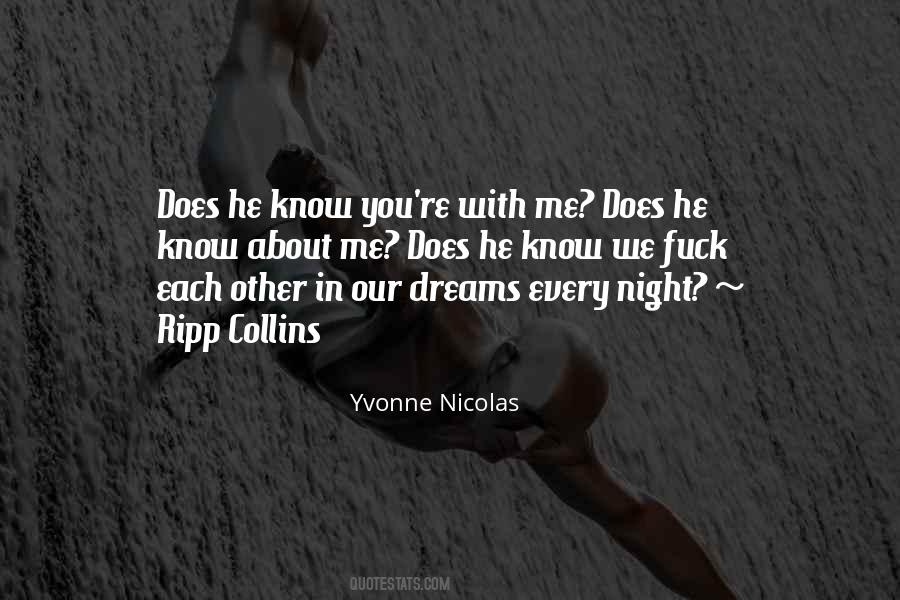 Every Night With You Quotes #478047