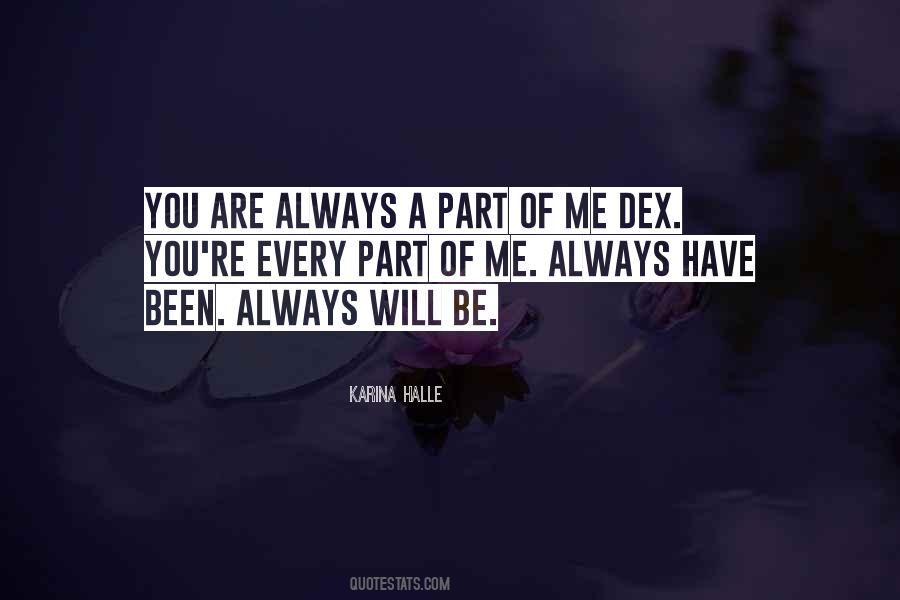 Every Part Of Me Quotes #766719