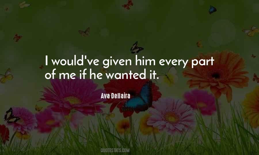 Every Part Of Me Quotes #807089