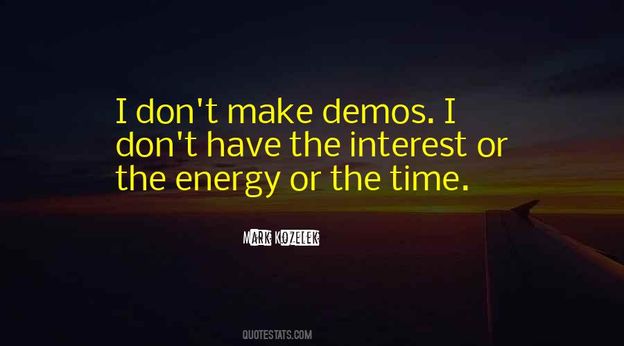 Time Energy Quotes #6337