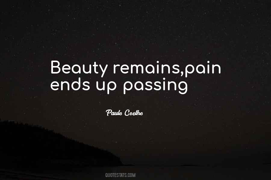 Beauty Pain Quotes #1253965