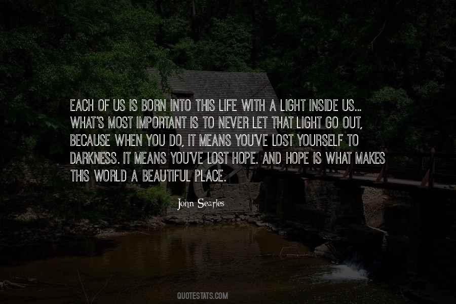 When Hope Is Lost Quotes #374318