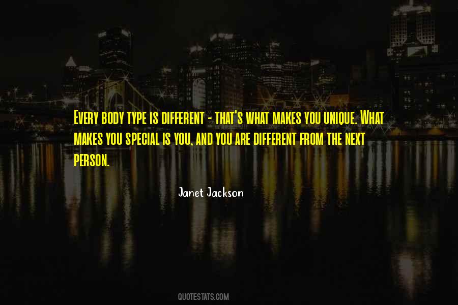 Every Person Is Different Quotes #1492879