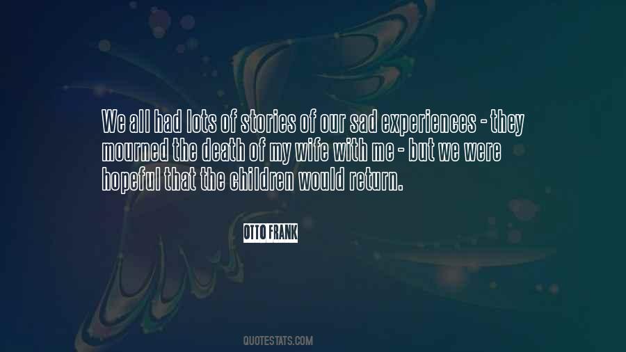 Sad Wife Quotes #1719192