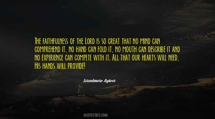 The Lord Will Provide Quotes #749410