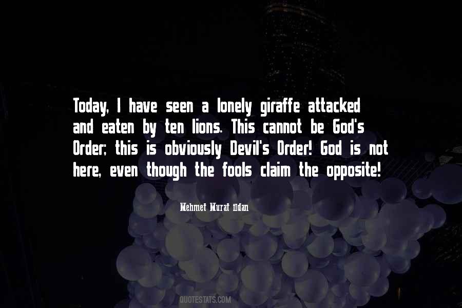 Be A Giraffe Quotes #1644938