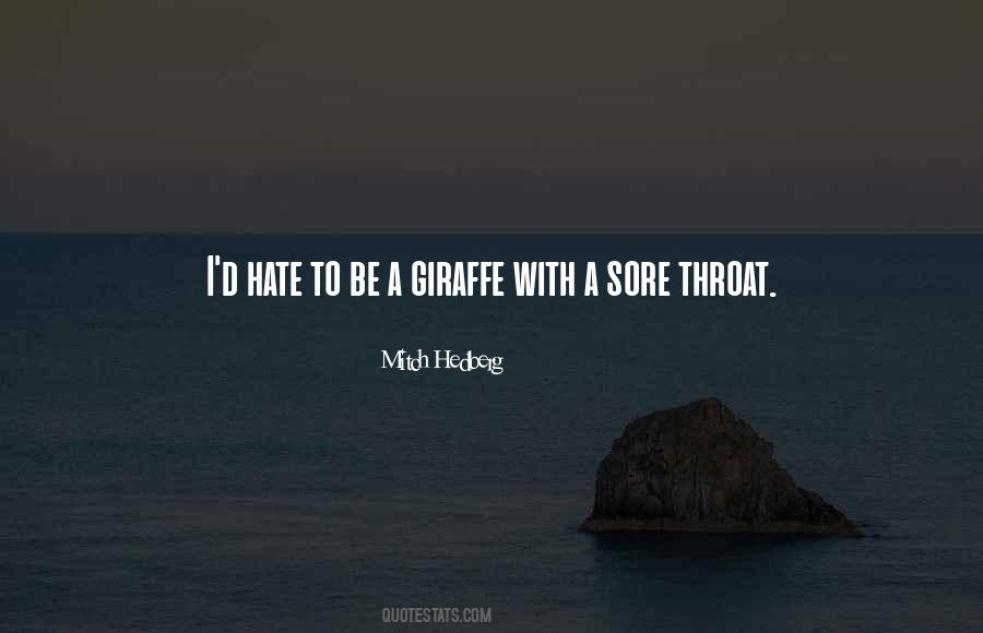 Be A Giraffe Quotes #625664