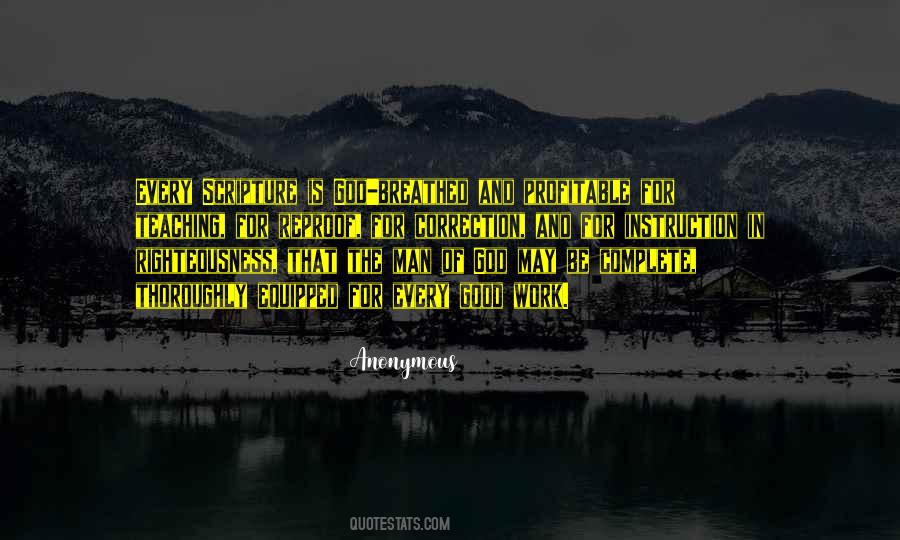 Bible Word Of God Quotes #1234052