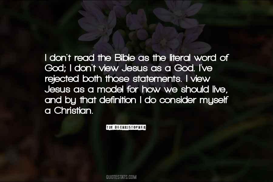 Bible Word Of God Quotes #1289181
