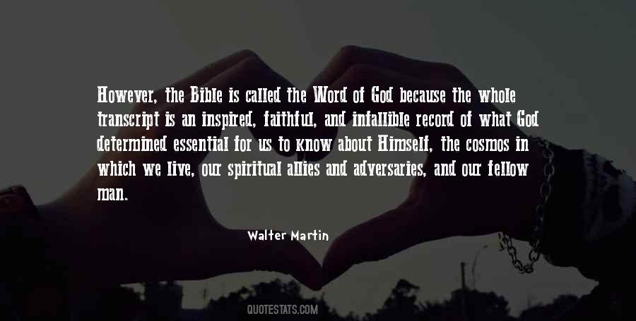 Bible Word Of God Quotes #1434653