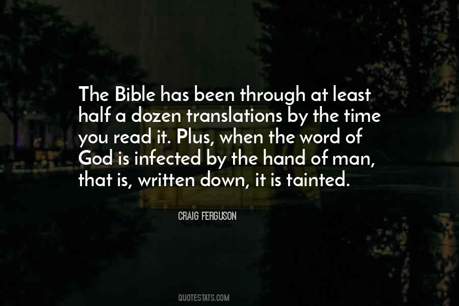 Bible Word Of God Quotes #1473699