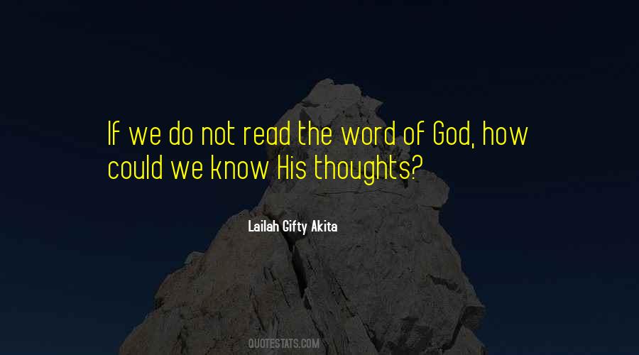 Bible Word Of God Quotes #168126