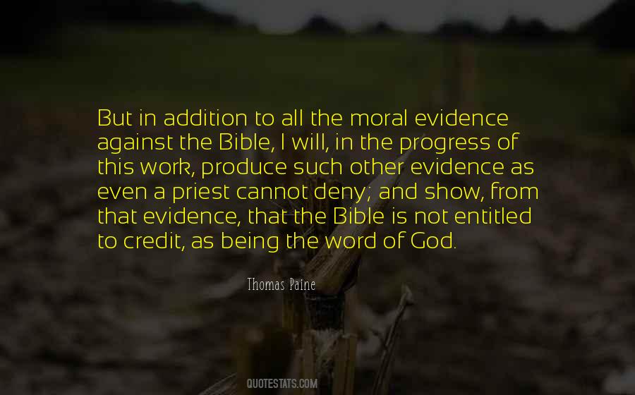 Bible Word Of God Quotes #1742762