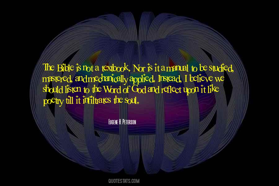 Bible Word Of God Quotes #179126