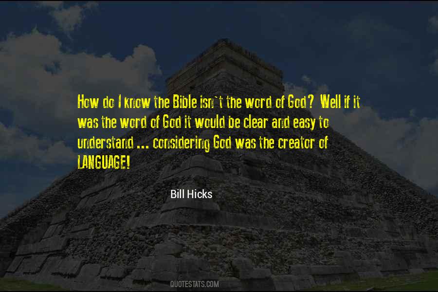Bible Word Of God Quotes #351728