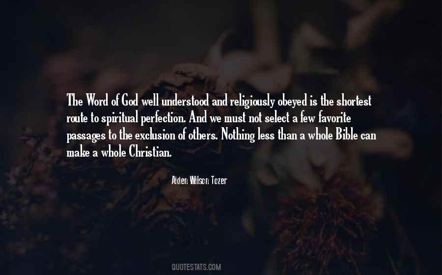 Bible Word Of God Quotes #727565