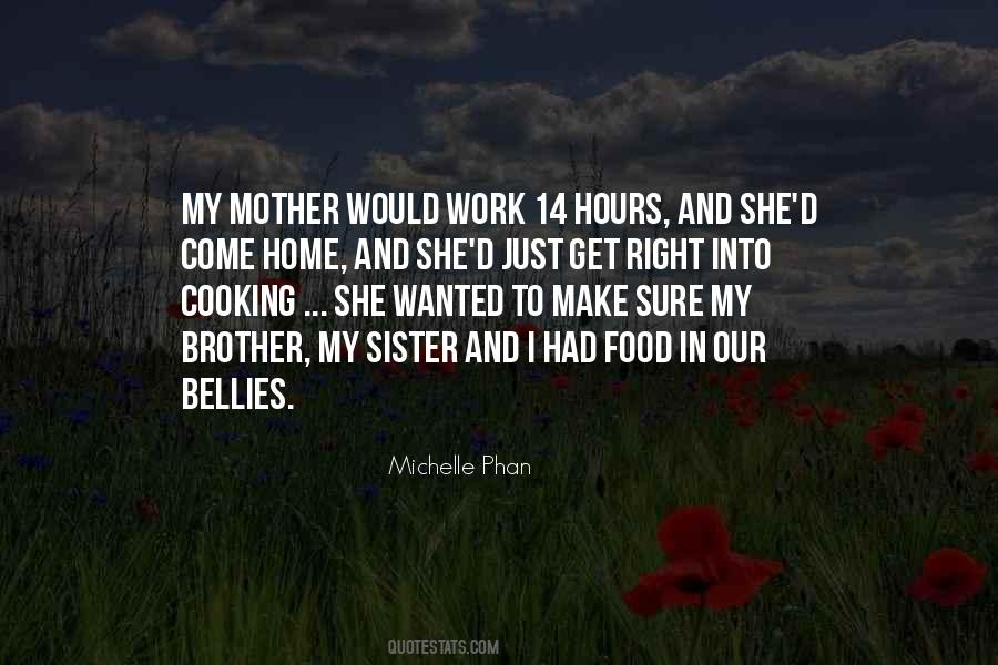 Sister Cooking Quotes #612710