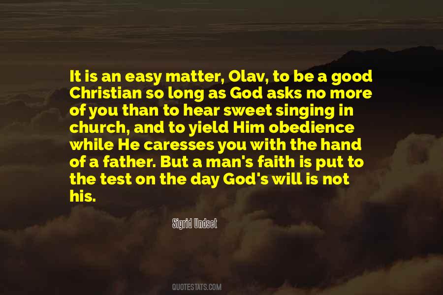 Faith God Is Good Quotes #1801332
