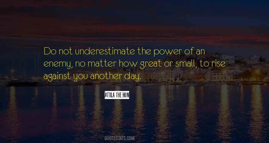 Small Power Quotes #1839054