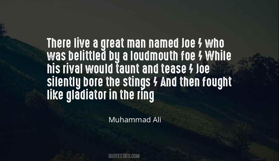 Man In The Ring Quotes #1668903