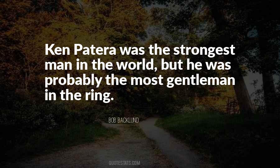 Man In The Ring Quotes #1736935