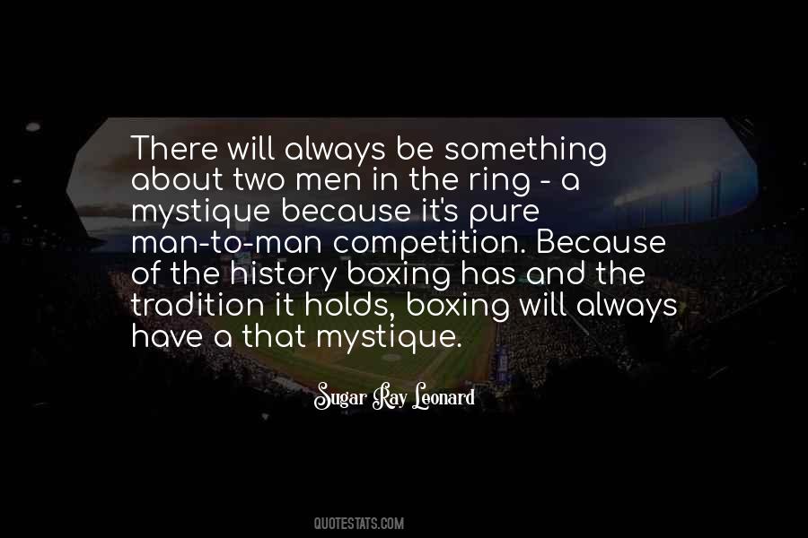 Man In The Ring Quotes #614409