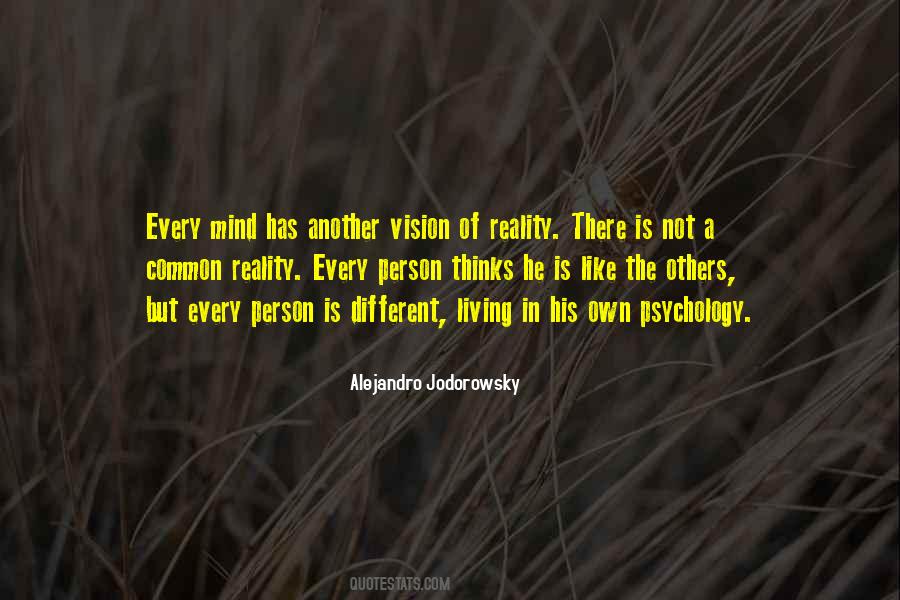 Psychology Reality Quotes #1298229