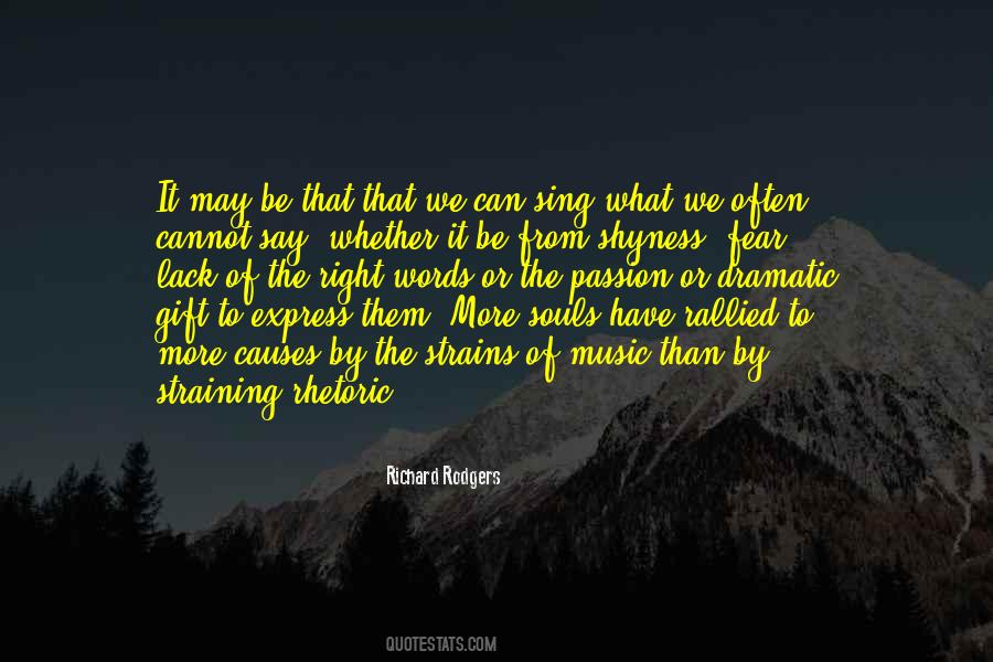 Passion Music Quotes #1851295