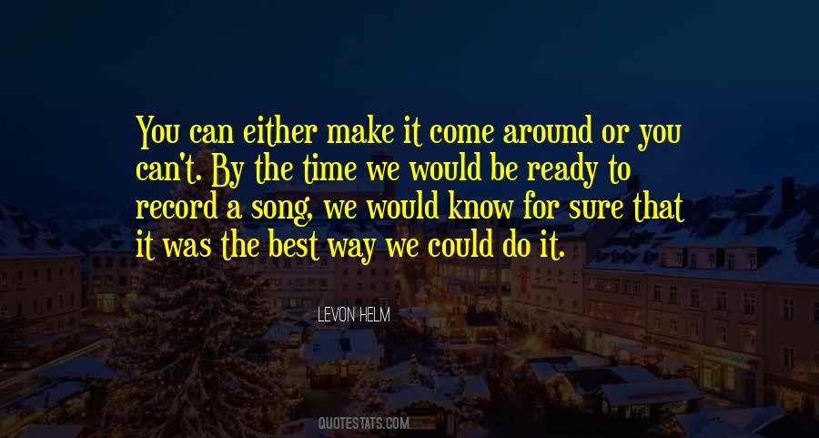 Best We Could Do Quotes #1365187