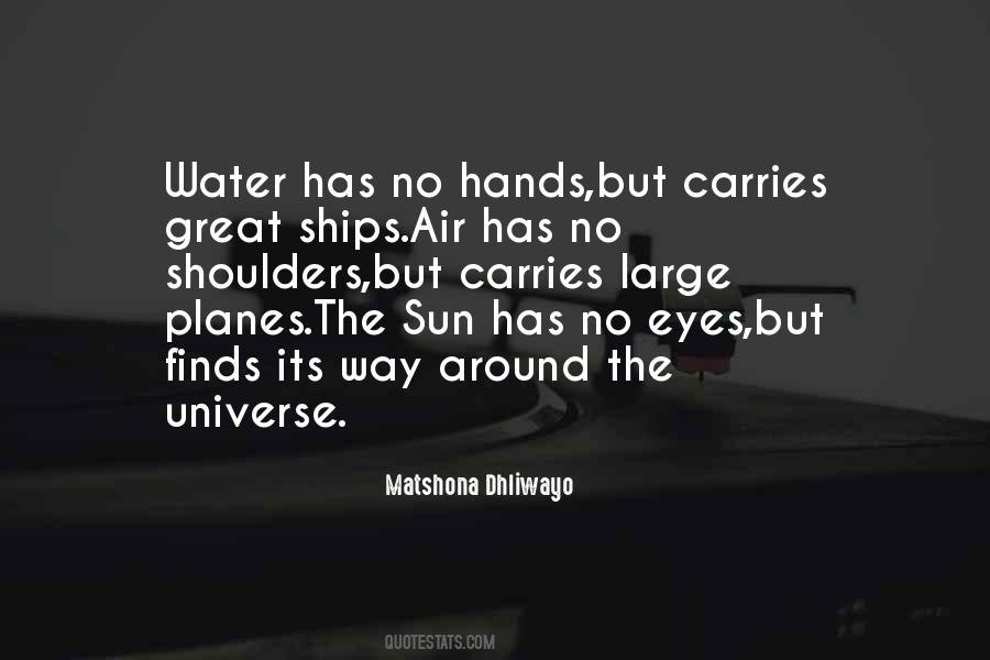 Universe In Your Hands Quotes #1707767