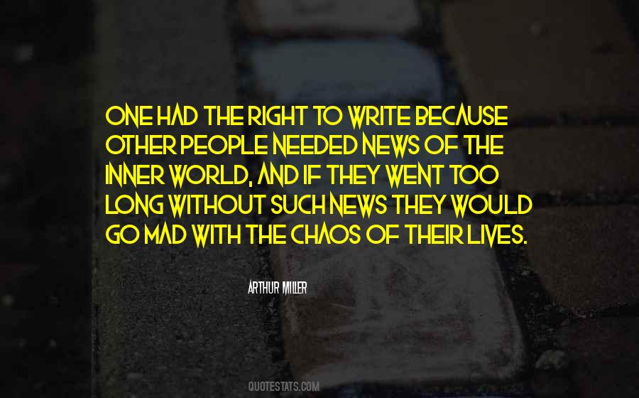 Mad Mad Mad World Quotes #871572