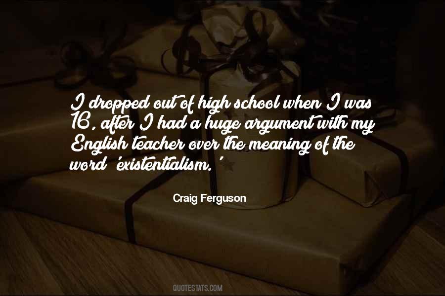 My English Teacher Quotes #1392452