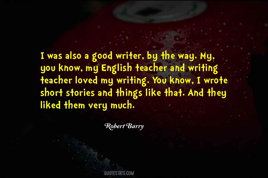 My English Teacher Quotes #769899
