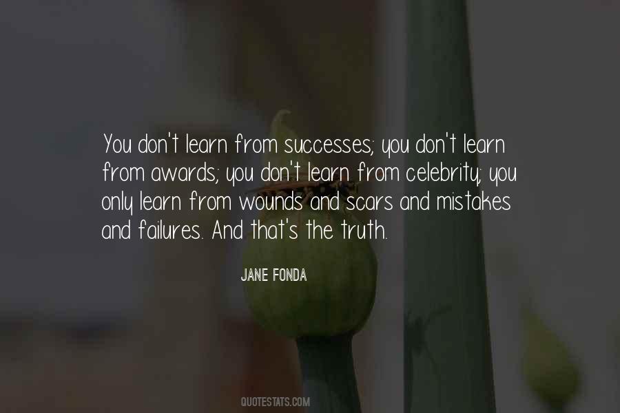 Learn From Failures Quotes #1222196